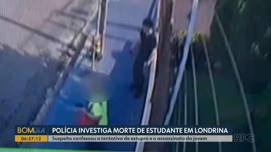 Polícia prende homem que matou jovem a facadas em Londrina