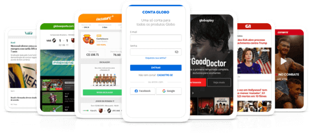 mockup de todos os produtos globo